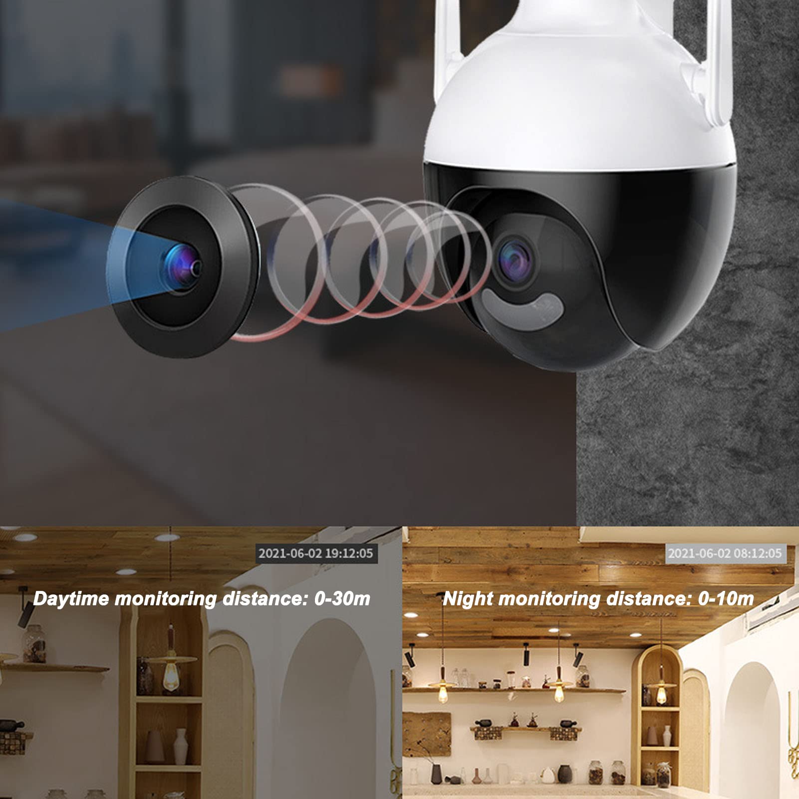Câmera de Vigilância Residencial de Alta Definição A18
