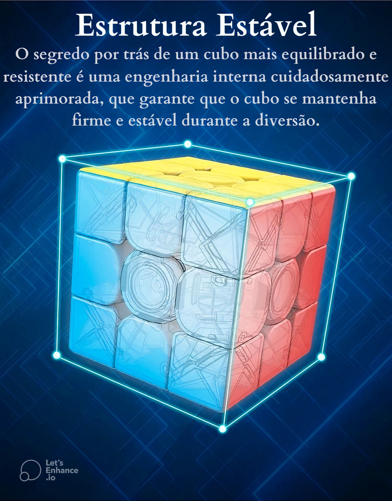 Cubo Mágico MoYu Profissional 3x3x3