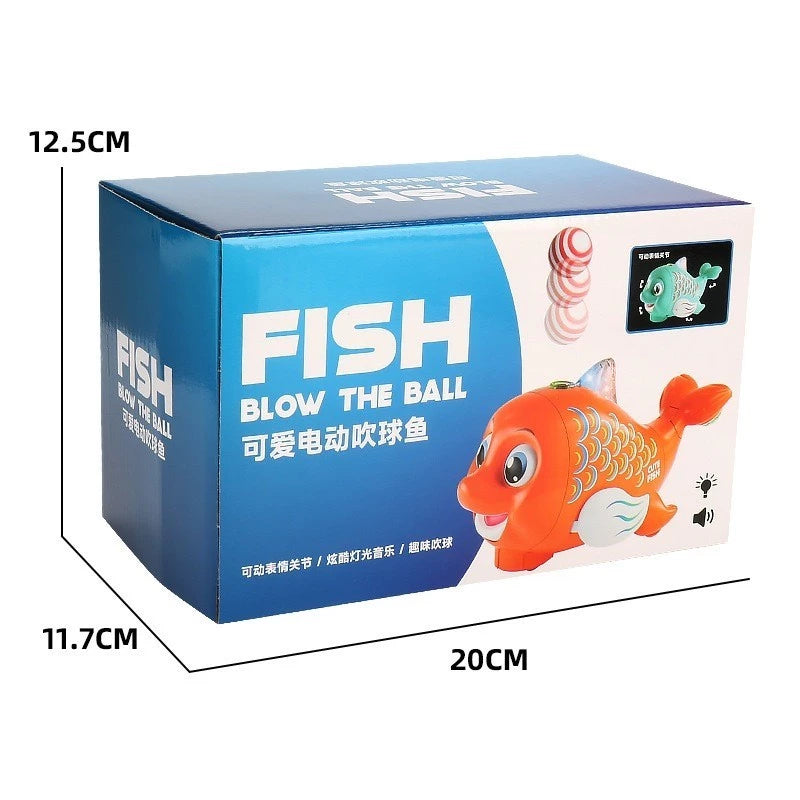 Brinquedo Cute Fish Blow The Ball Peixe RO-7005